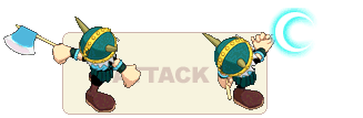 Melee and ranged attacks